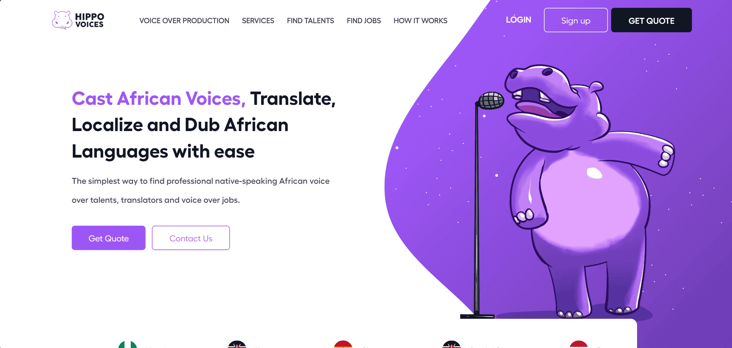 ChampMedia Web Design & Development for HippoVoices